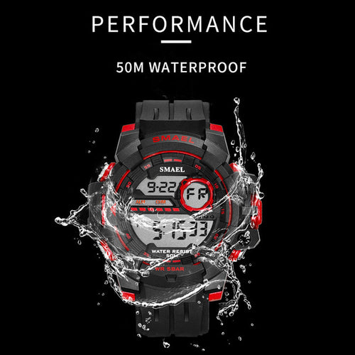 Sport Watch Waterproof LED SShock Resist