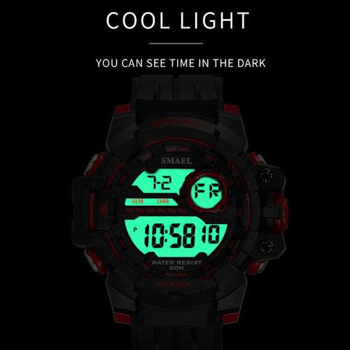 Sport Watch Waterproof LED SShock Resist