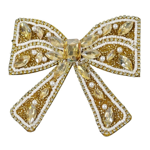 Stylish Crystal Bow Hair Accessories for Women